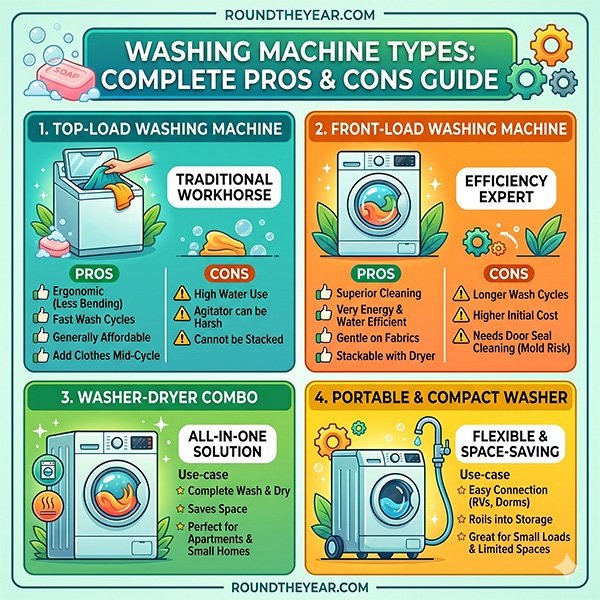 Types of Washing Machine