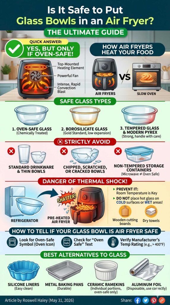 Is It Safe to Put Glass Bowls in an Air Fryer