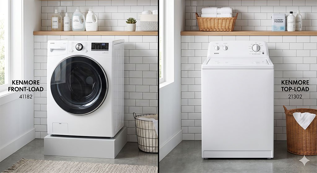 Top-Load vs. Front-Load Models - Kenmore Washer Reset Differences