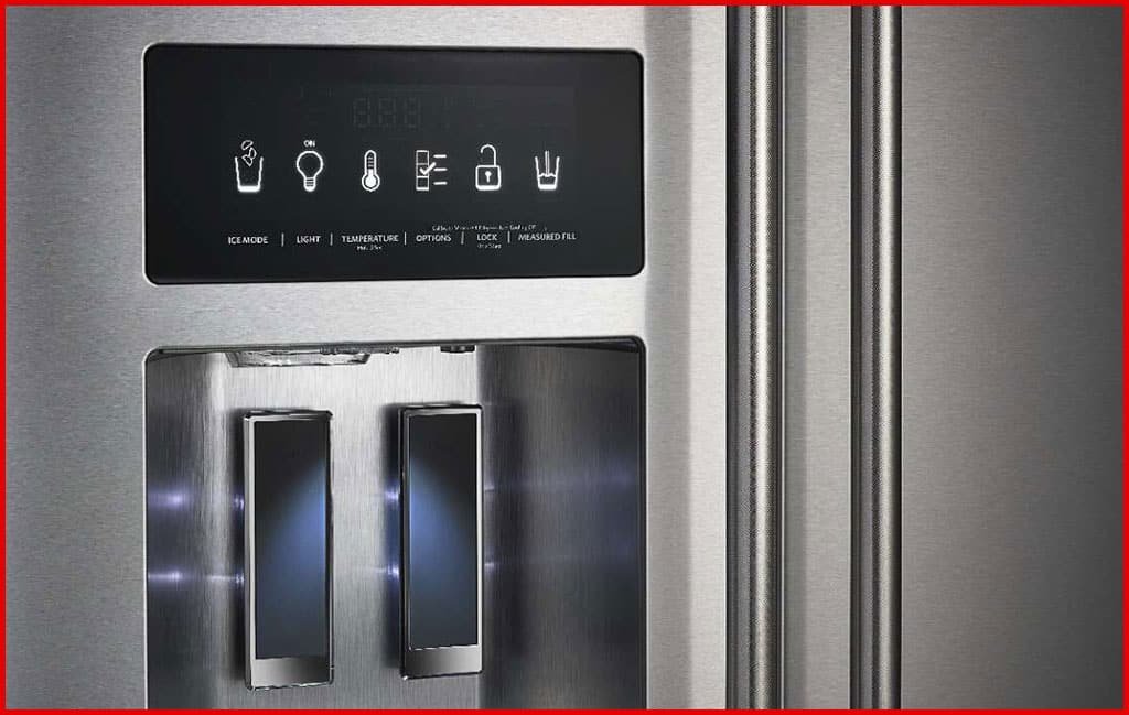 whirlpool gold refrigerator reset control panel