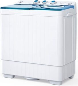 KUPPET Compact Twin Tub Portable Mini Washing Machine