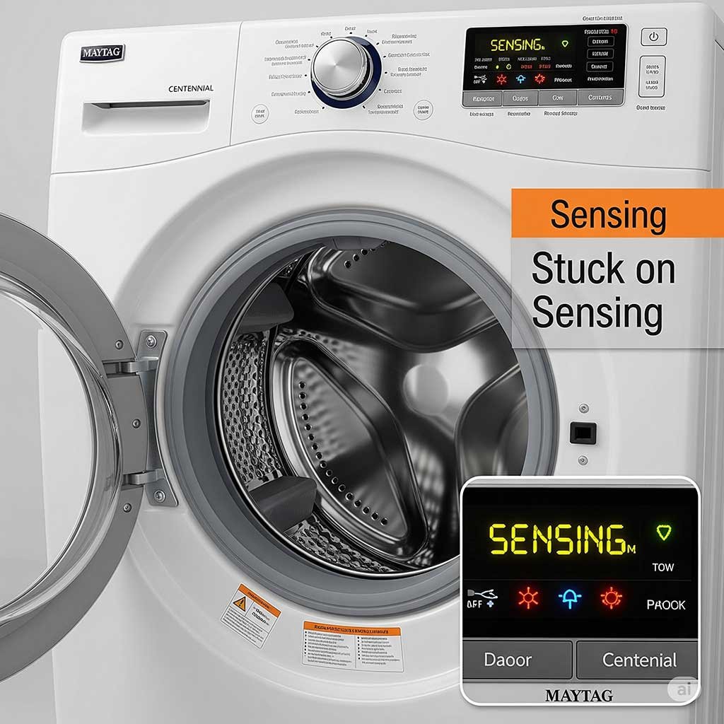 Maytag Centennial Washer Stuck on Sensing? Here’s the Fix!