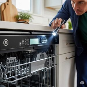 GE dishwasher no lights on control panel
