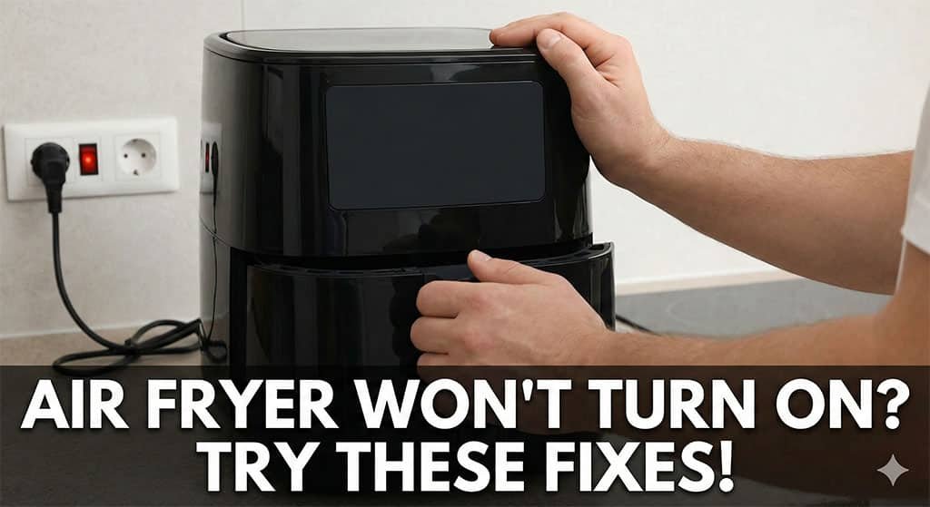 Air Fryer Won’t Turn On? 7 Ways to Fix It (Before  Buying One)