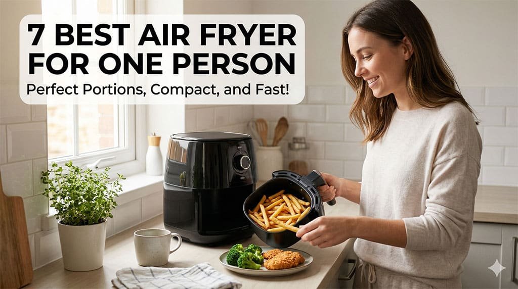 7 Best Air Fryer for One Person Reviews – Top Picks!