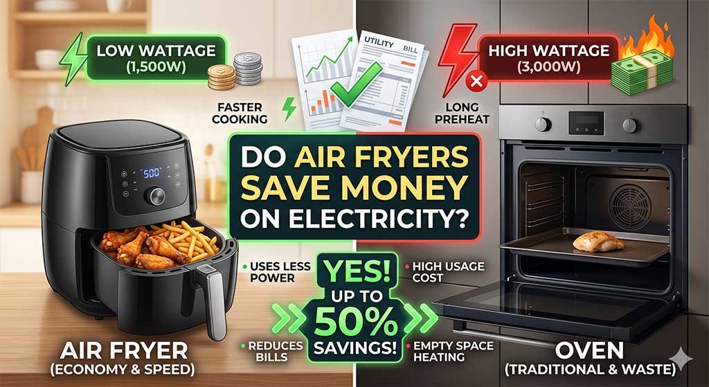 Do Air Fryers Save Money on Electricity? (Cost Breakdown)!