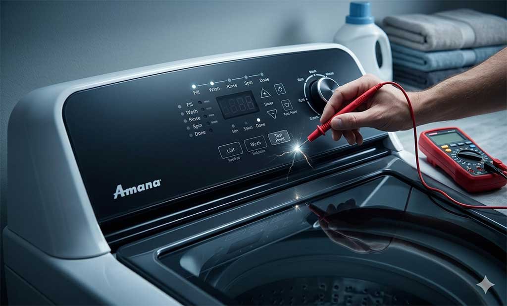 Amana Washer Lights Not Working? (4 Easy Fixes & Reset Guide)