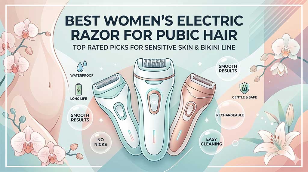 7 Best Women’s Electric Razor for Pubic Hair : Top Picks!