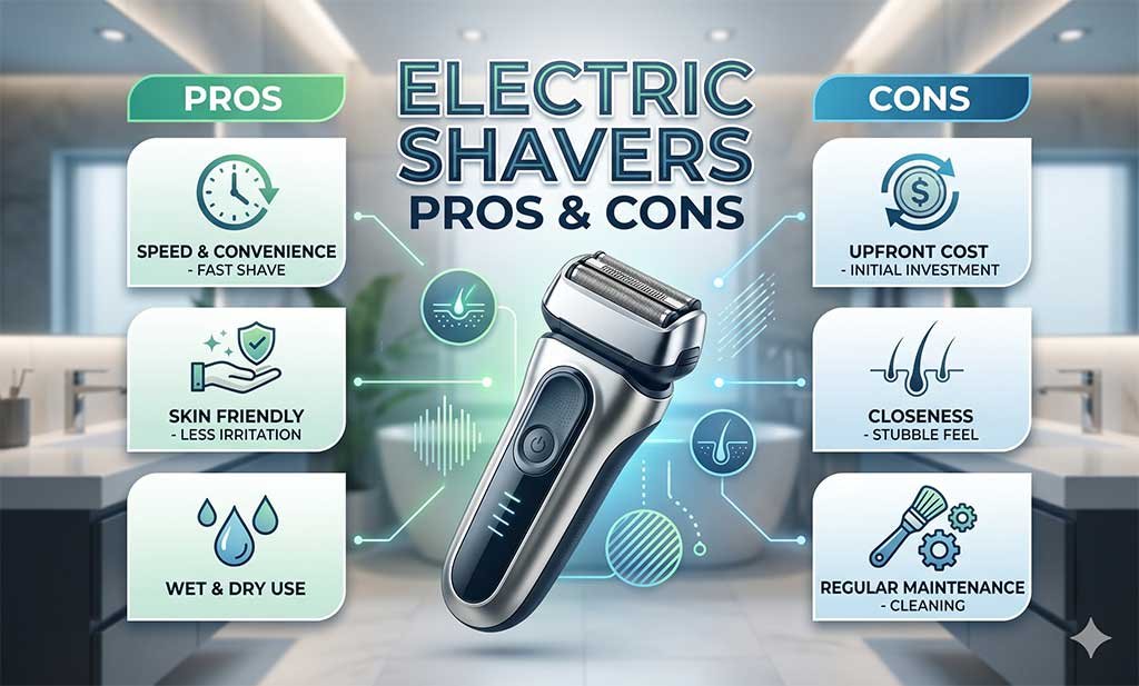 Electric Shavers Pros and Cons: A Complete Grooming Guide!