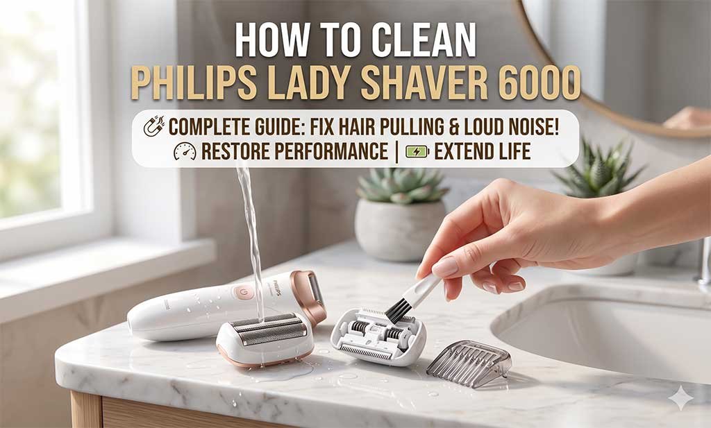How to Clean Philips Lady Shaver 6000 (Easy Step-by-Step)