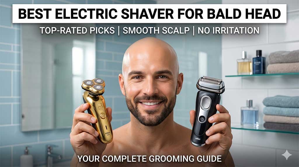 7 Best Electric Shavers for Bald Head – Tested & Reviewed!