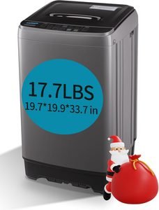 KRIB BLING 17.7 lbs Full Automatic Washer Under $200