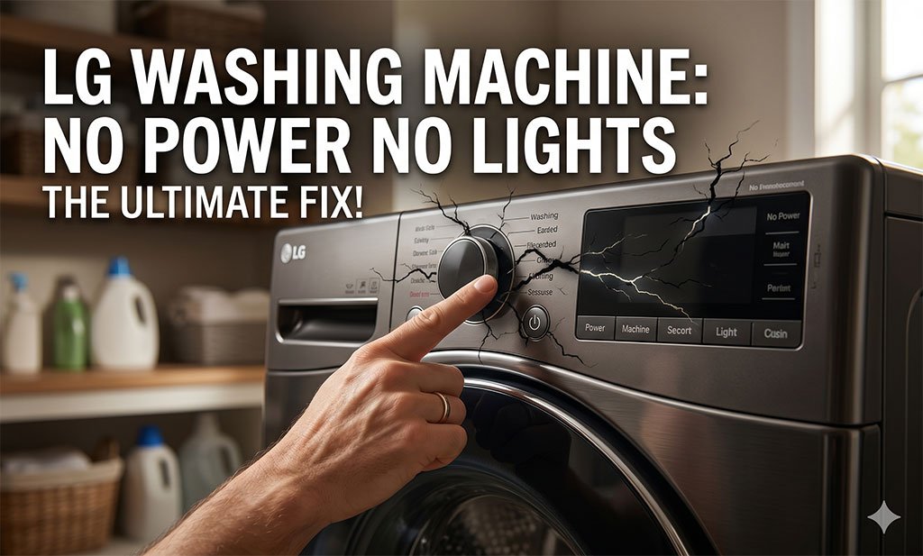 LG Washing Machine No Power No Lights: Troubleshooting Guide!