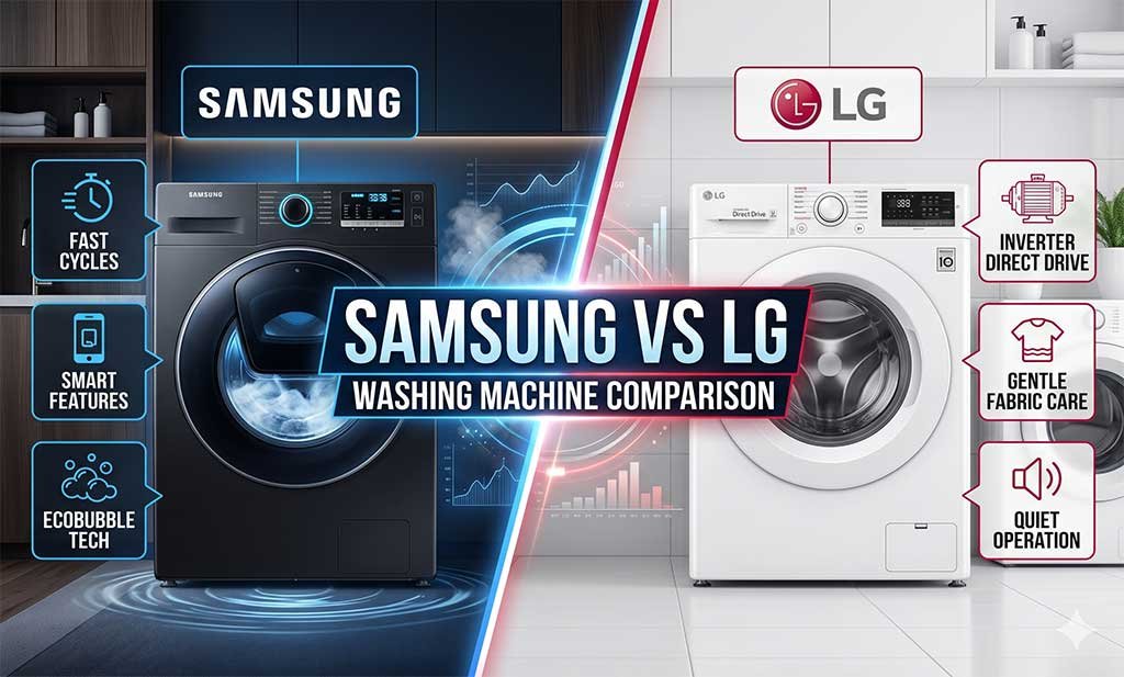 Samsung vs LG Washing Machine: Which is Better?