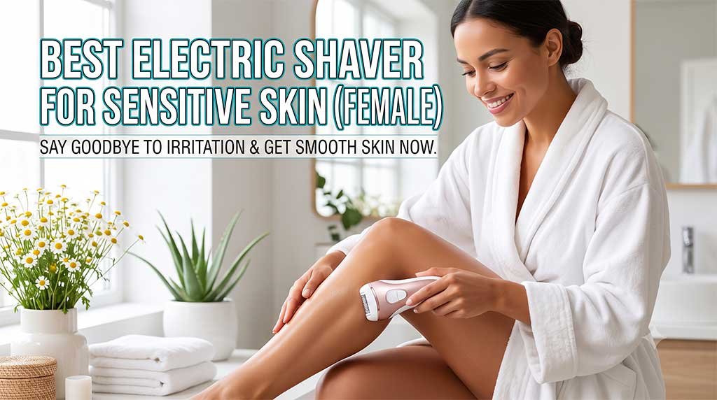 7 Best Electric Shaver for Sensitive Skin Female: No Bumps!