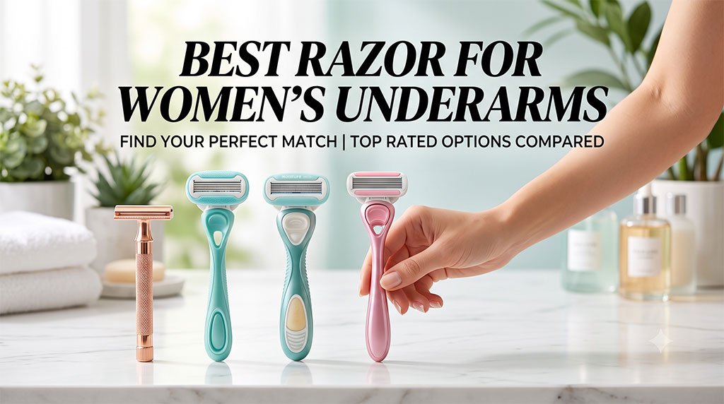 7 Best Razor for Women’s Underarms – Reviewed: Zero Bumps!