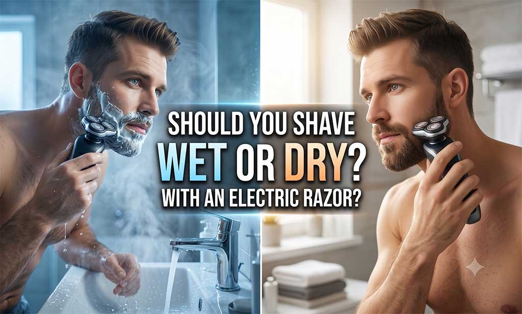 Should You Shave Wet or Dry With an Electric Razor? (Pros & Cons)