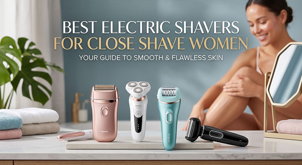 7 Best Electric Shavers for Close Shave (for Women): Final Guide!