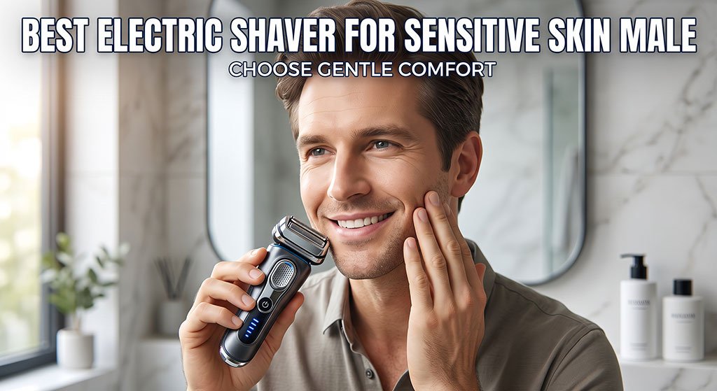 7 Best Electric Shaver for Sensitive Skin Male – Reviewed!